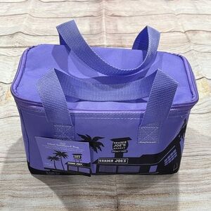 Trader Joe's Purple Mini Insulated Bag